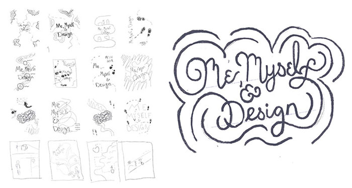 Initial Sketches for the Poster Design